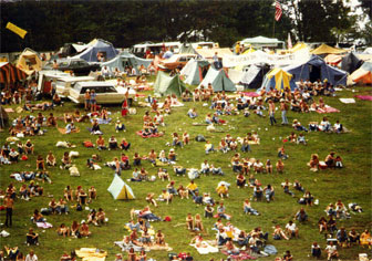 Stompin' 76 festival camping